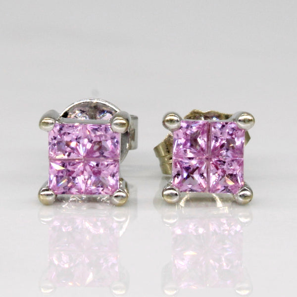 Pink Sapphire Earrings | 0.50ctw |