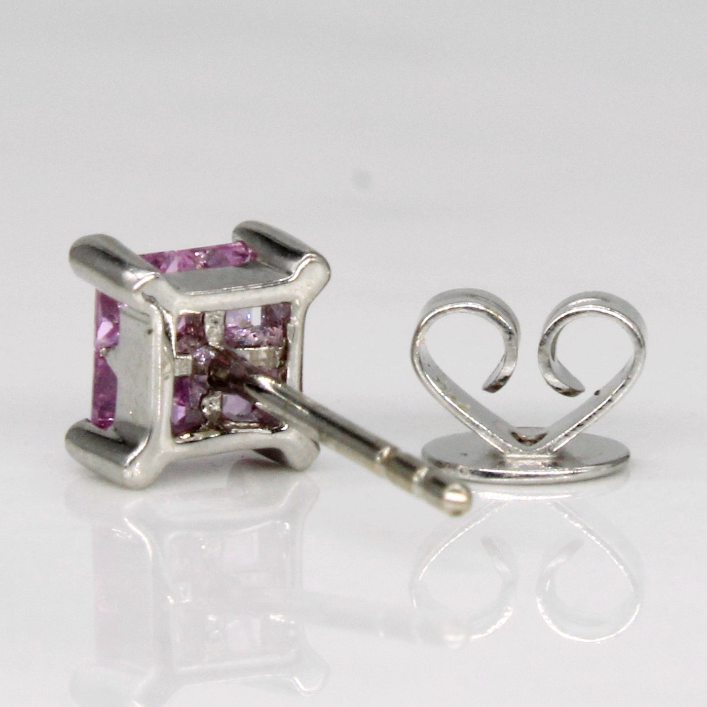 Pink Sapphire Earrings | 0.50ctw |