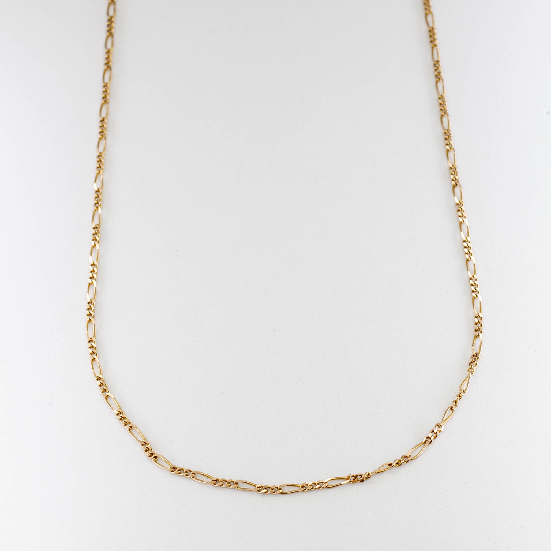 10k Yellow Gold Figaro Chain | 22" |