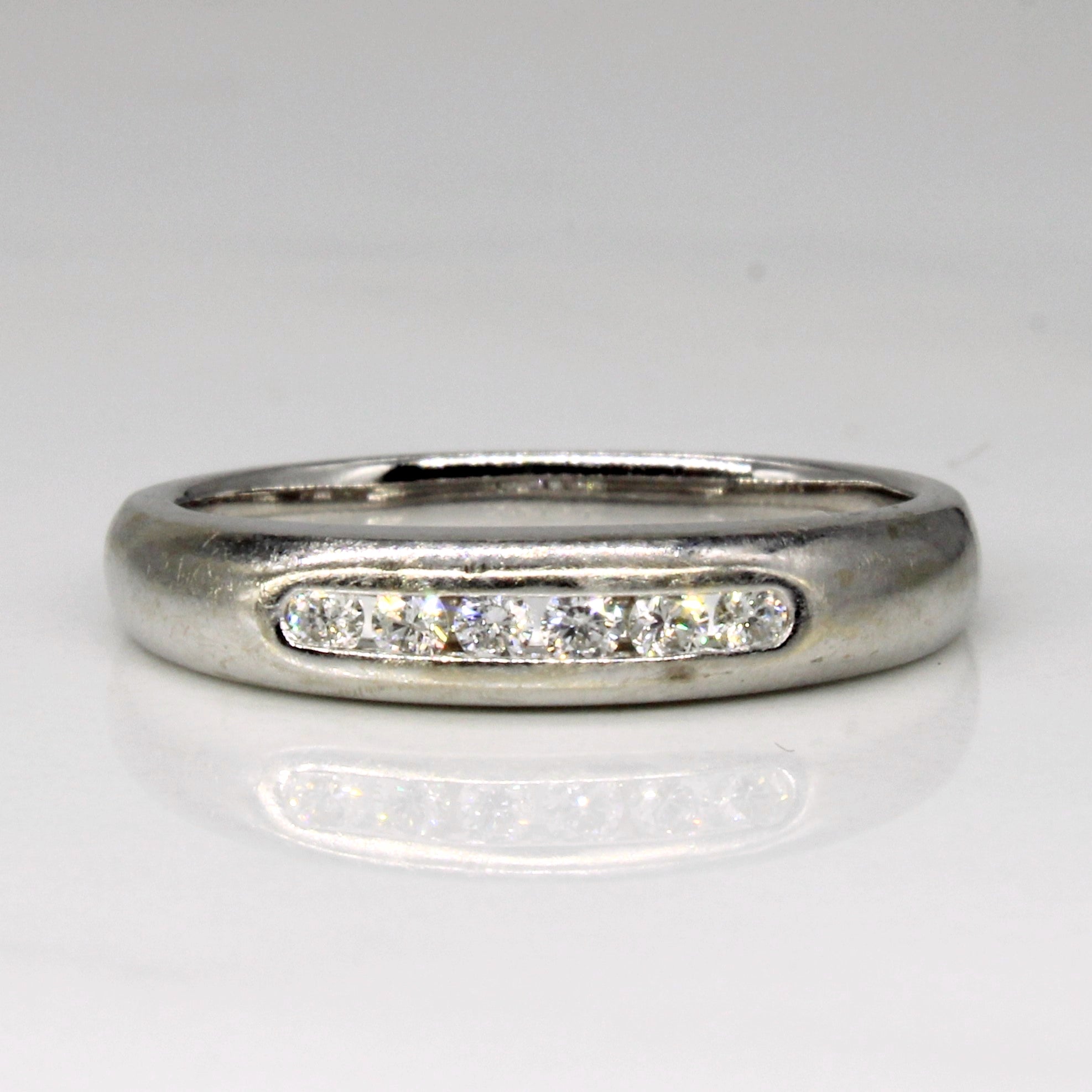 Channel Set Diamond Ring | 0.12ctw | SZ 6.5 |