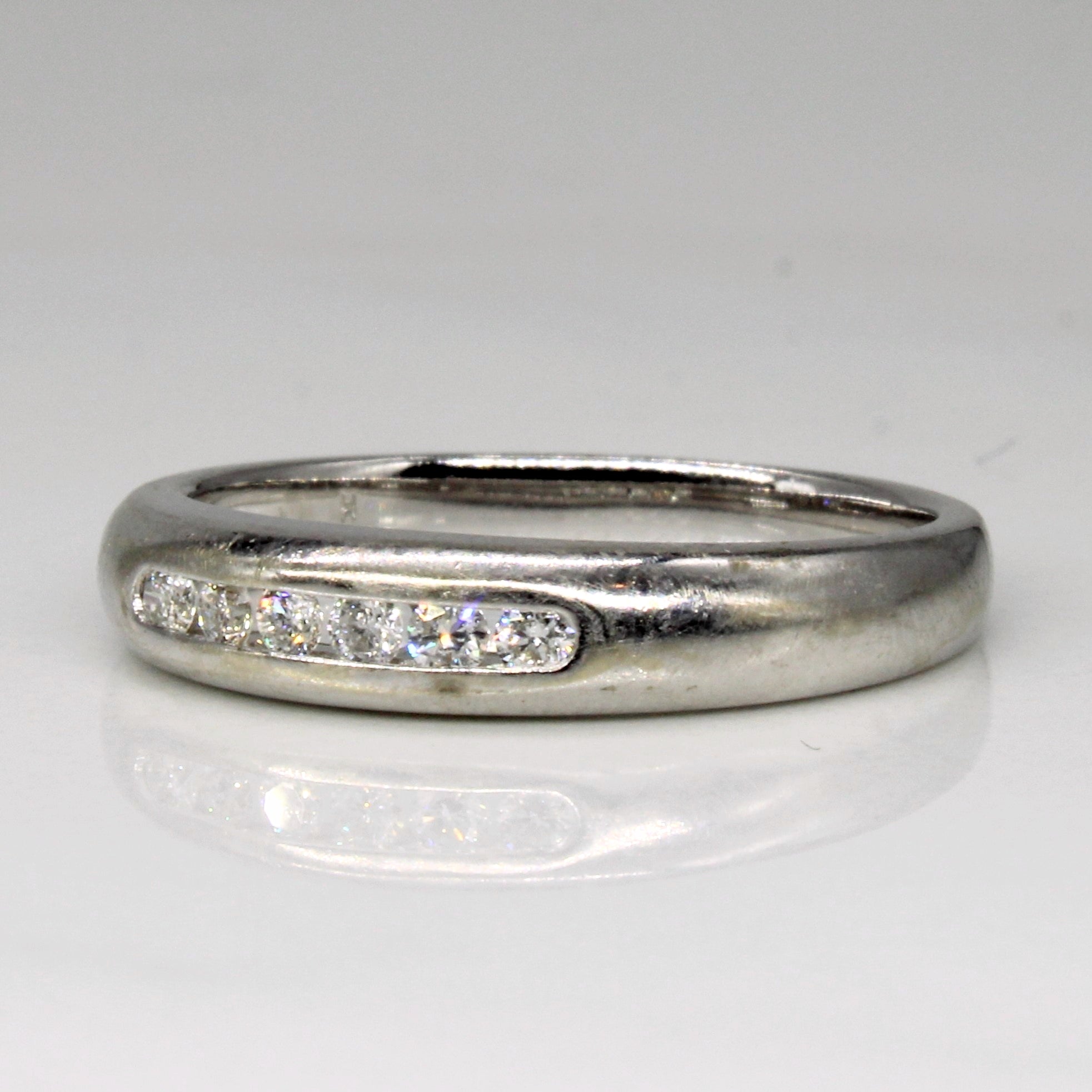 Channel Set Diamond Ring | 0.12ctw | SZ 6.5 |