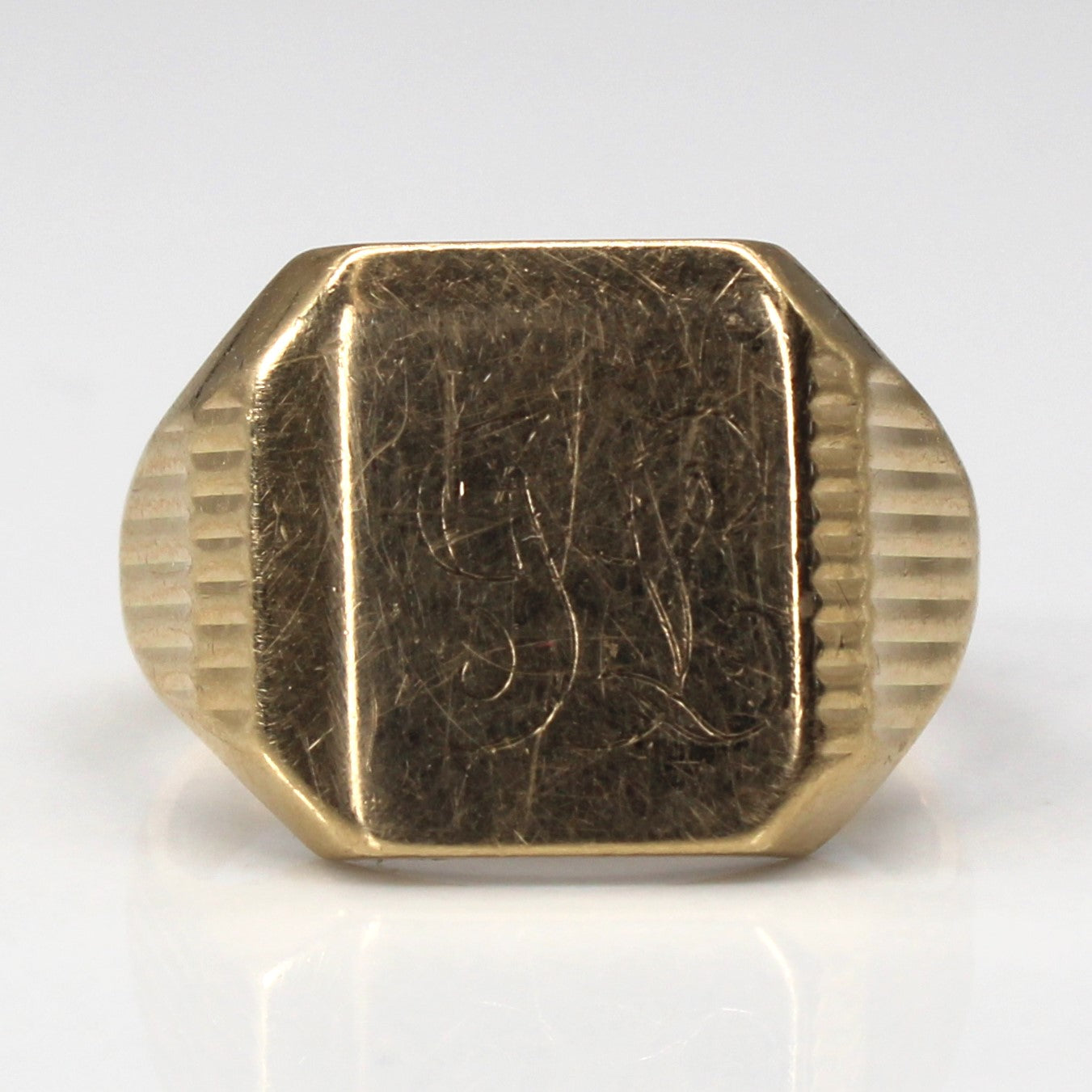 Yellow Gold Signet Ring | 8.75 |