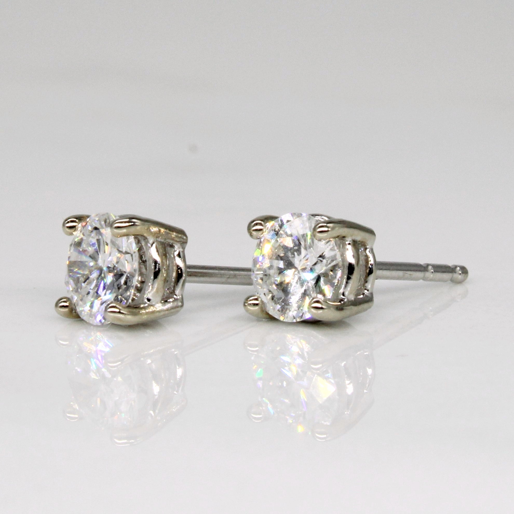 Bespoke Diamond Stud Earrings | 0.83ctw |