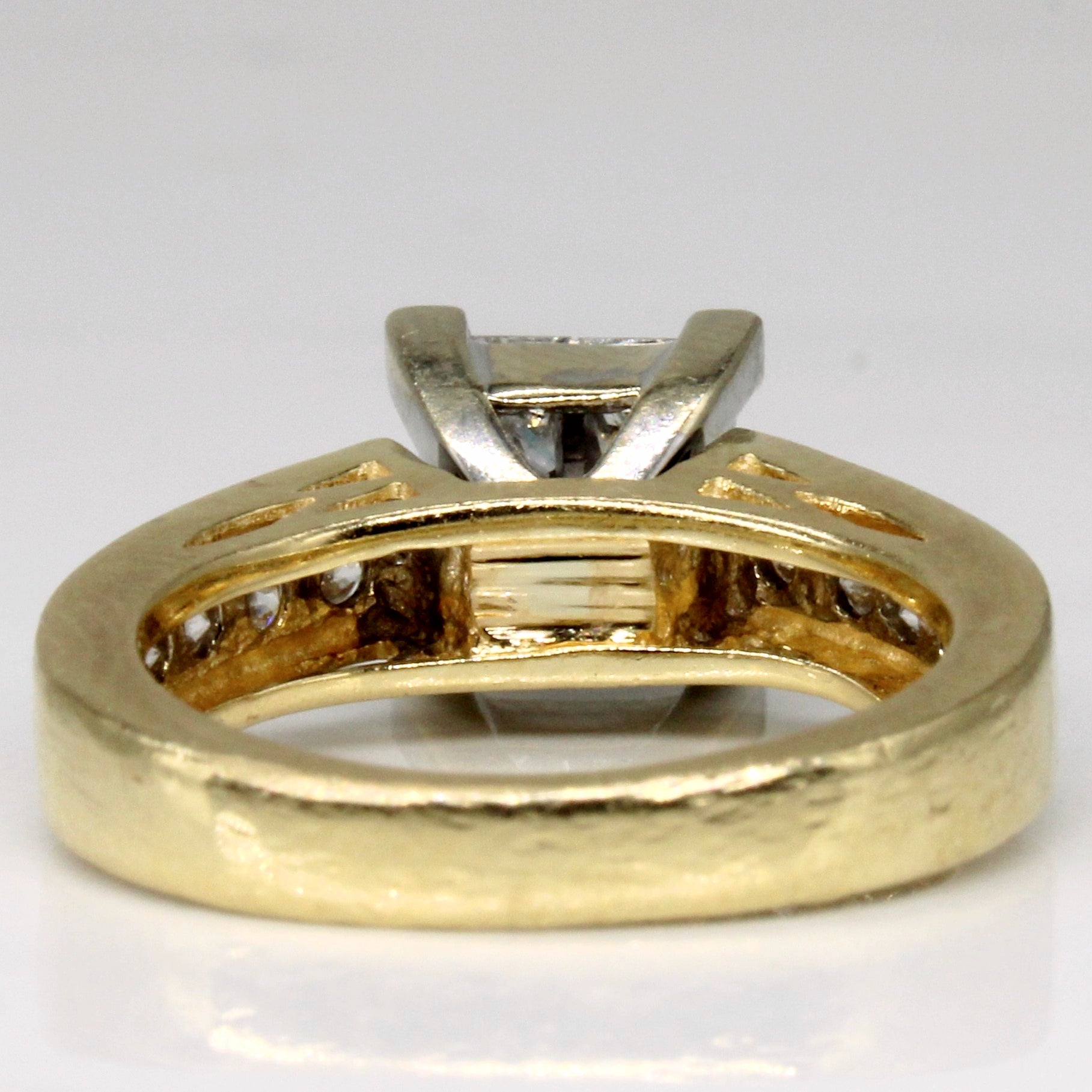 High Set Diamond Engagement Ring | 1.22ctw | SZ 5.25 |