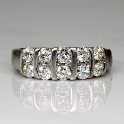 Channel Set Diamond Ring | 1.20ctw | SZ 6.75 |
