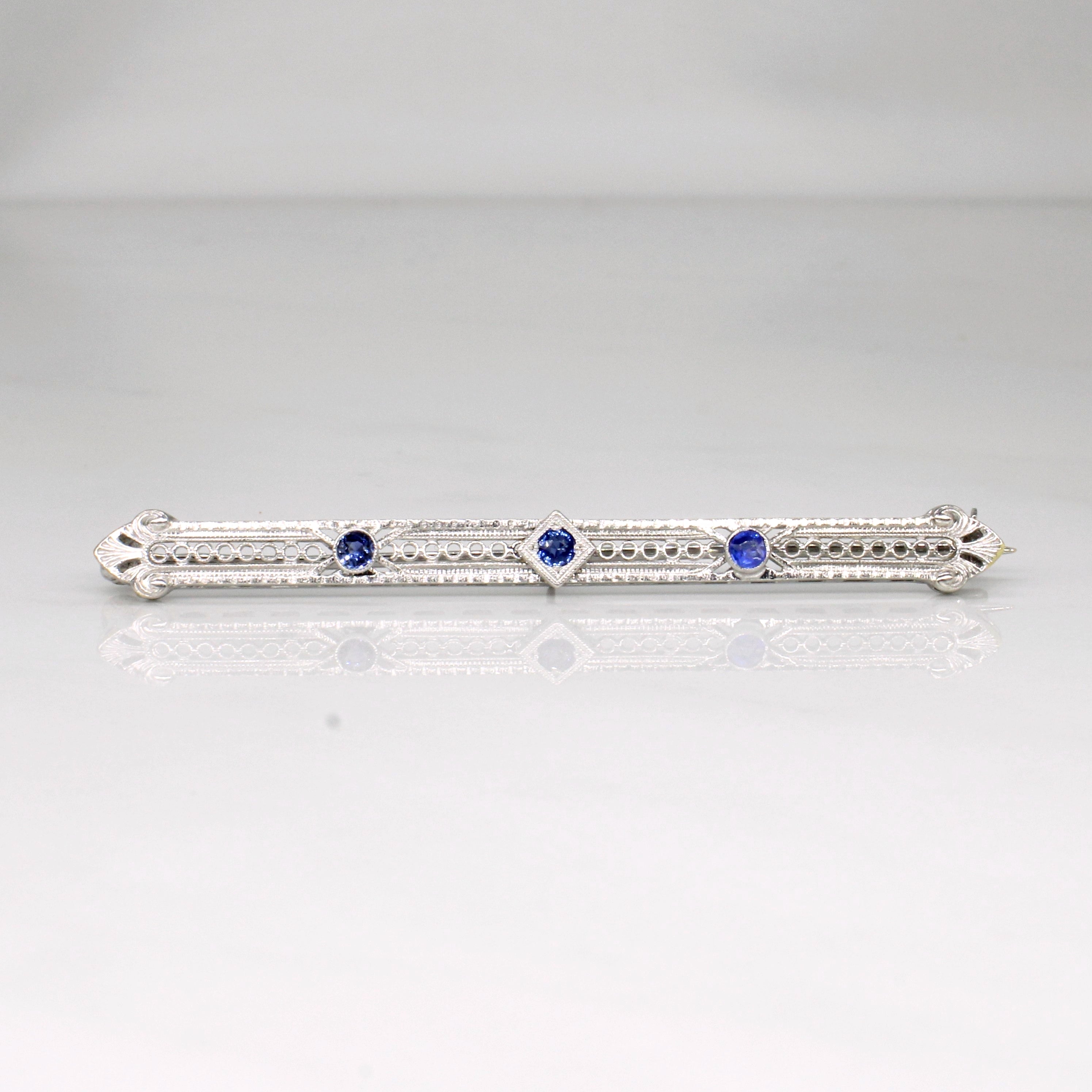 Sapphire Brooch | 0.20ctw |