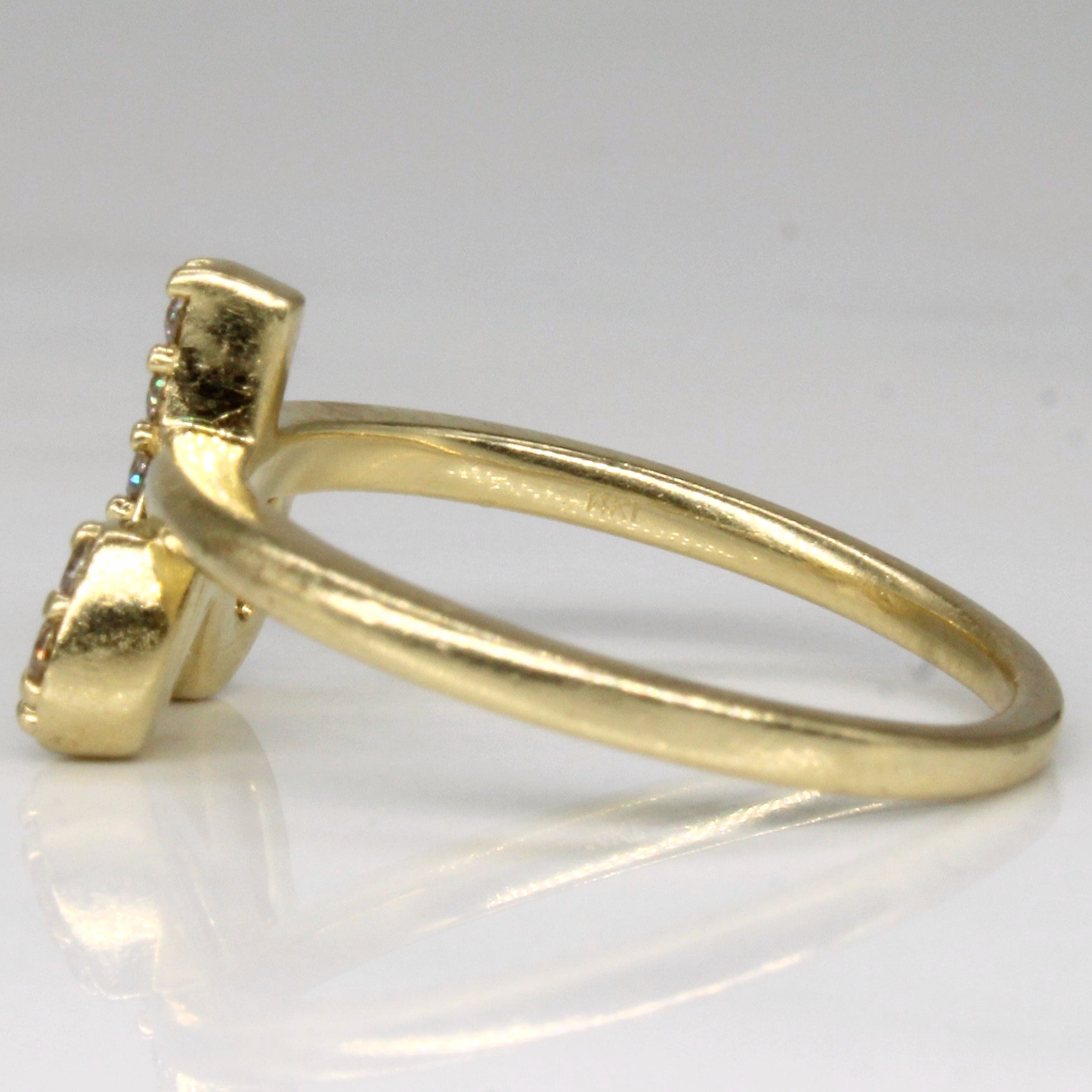 Bague en diamant signe astrologique Bélier | 0,33 ct | Taille 7 | 
