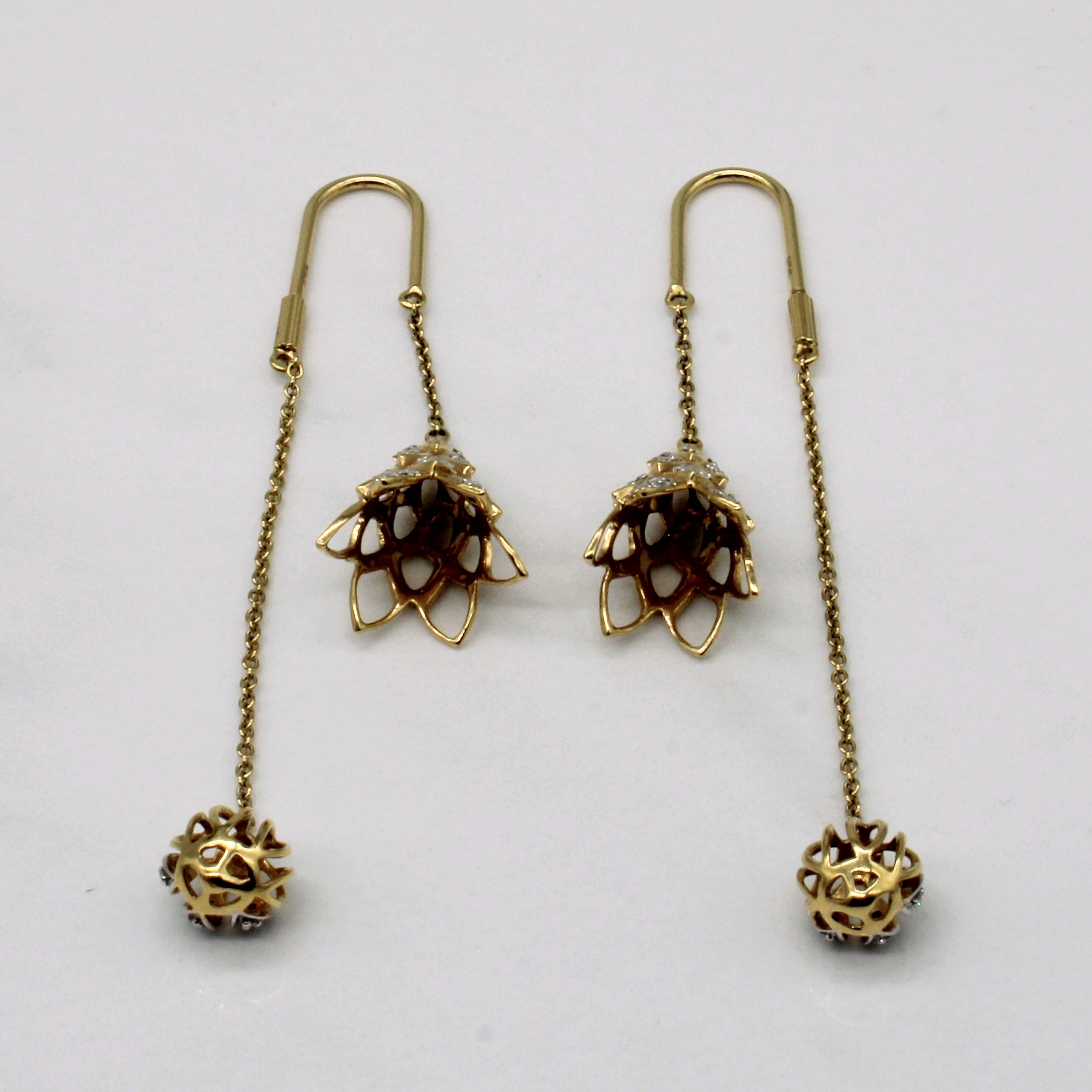 Diamond Drop Earrings | 0.45ctw |