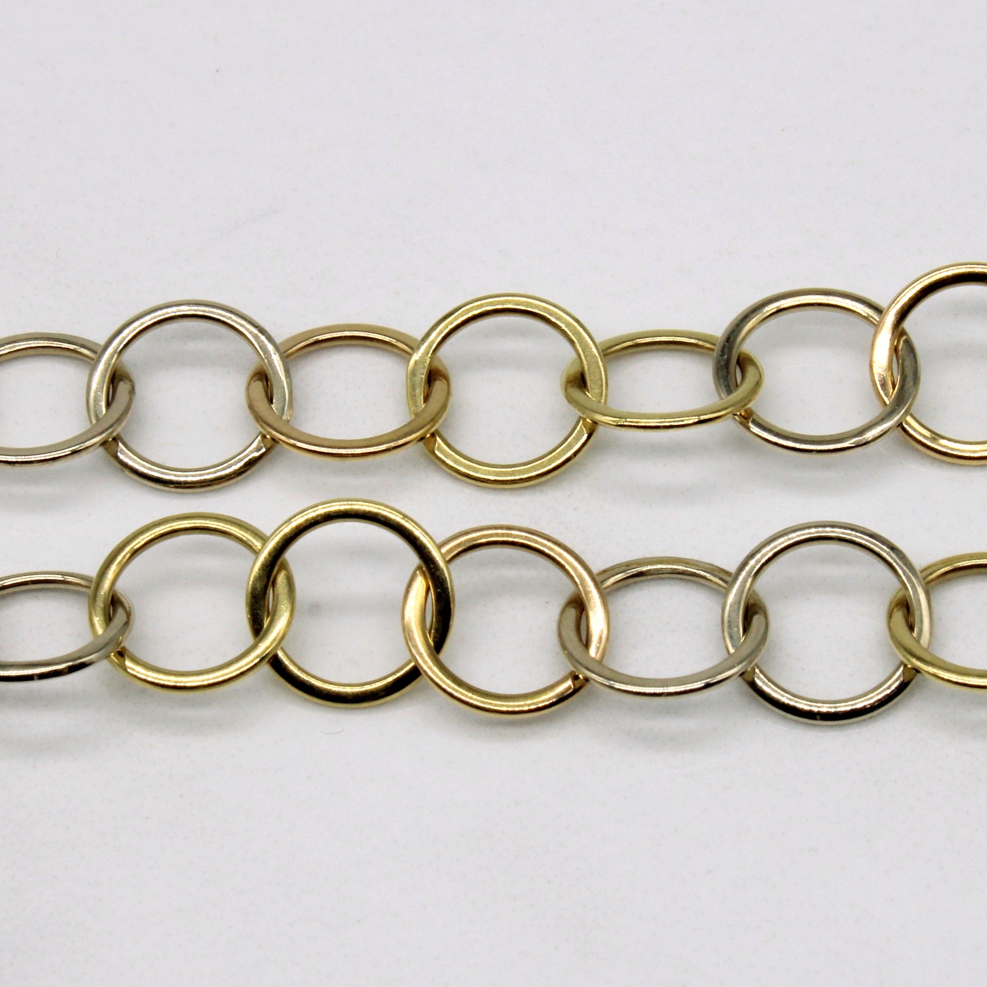 Diamond Clasp Necklace 0.01ct 14" 100 Ways