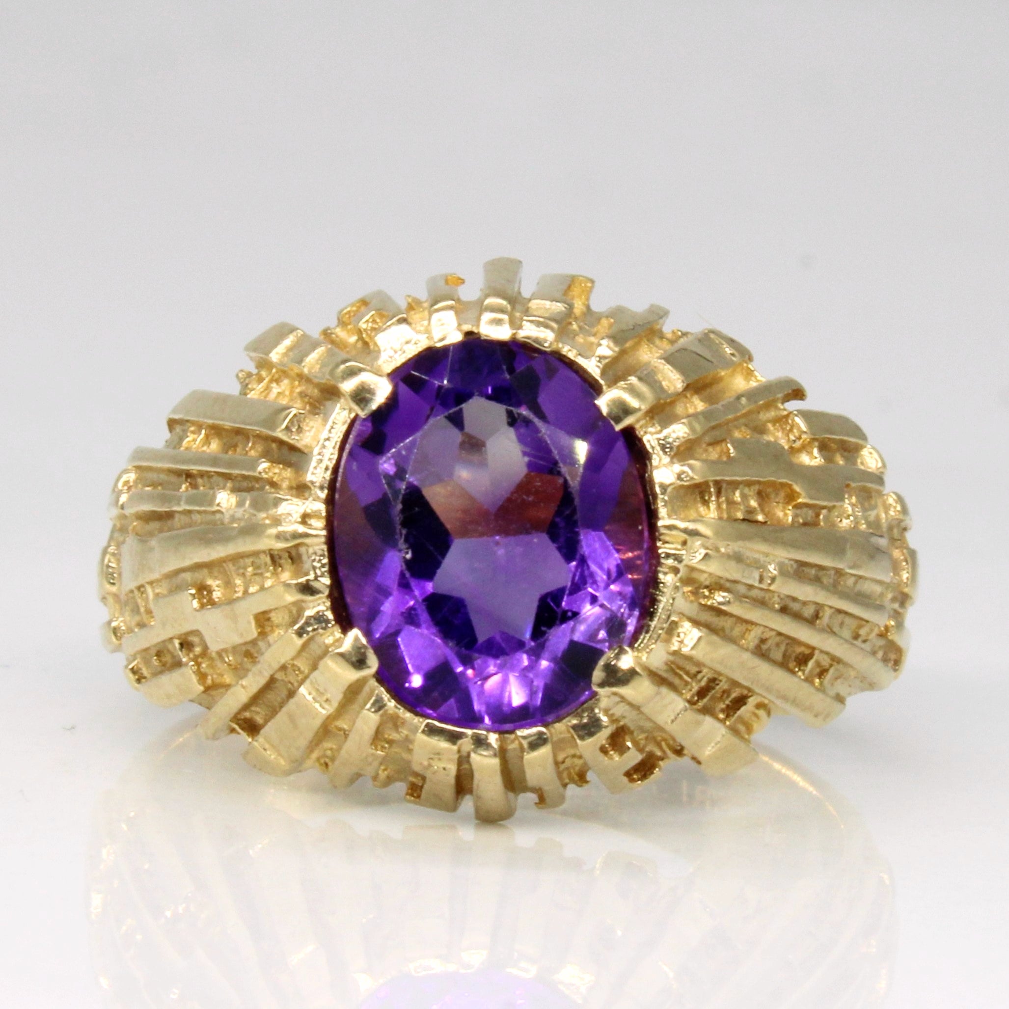 Amethyst Cocktail Ring | 2.15ct | SZ 8.75 |