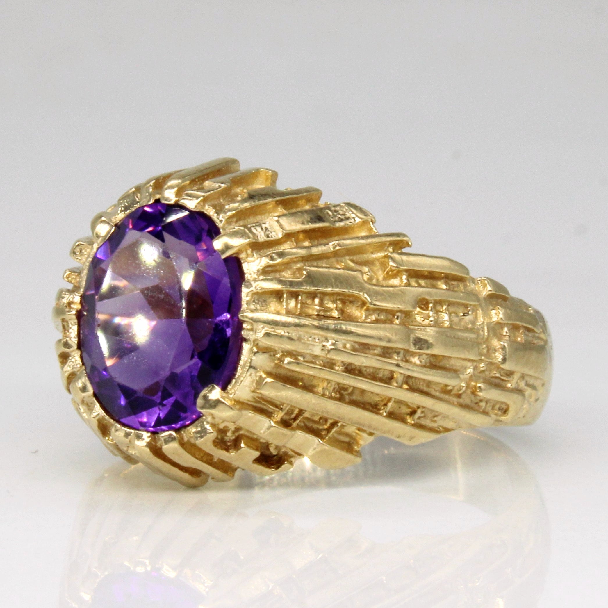 Amethyst Cocktail Ring | 2.15ct | SZ 8.75 |