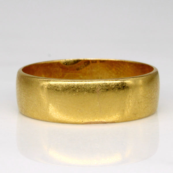 1910 Birmingham Hallmarked 22k Yellow Gold Band | SZ 7.5 |