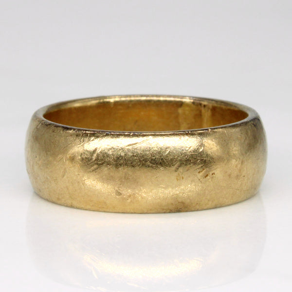 10k Yellow Gold Band | SZ 7.75 |