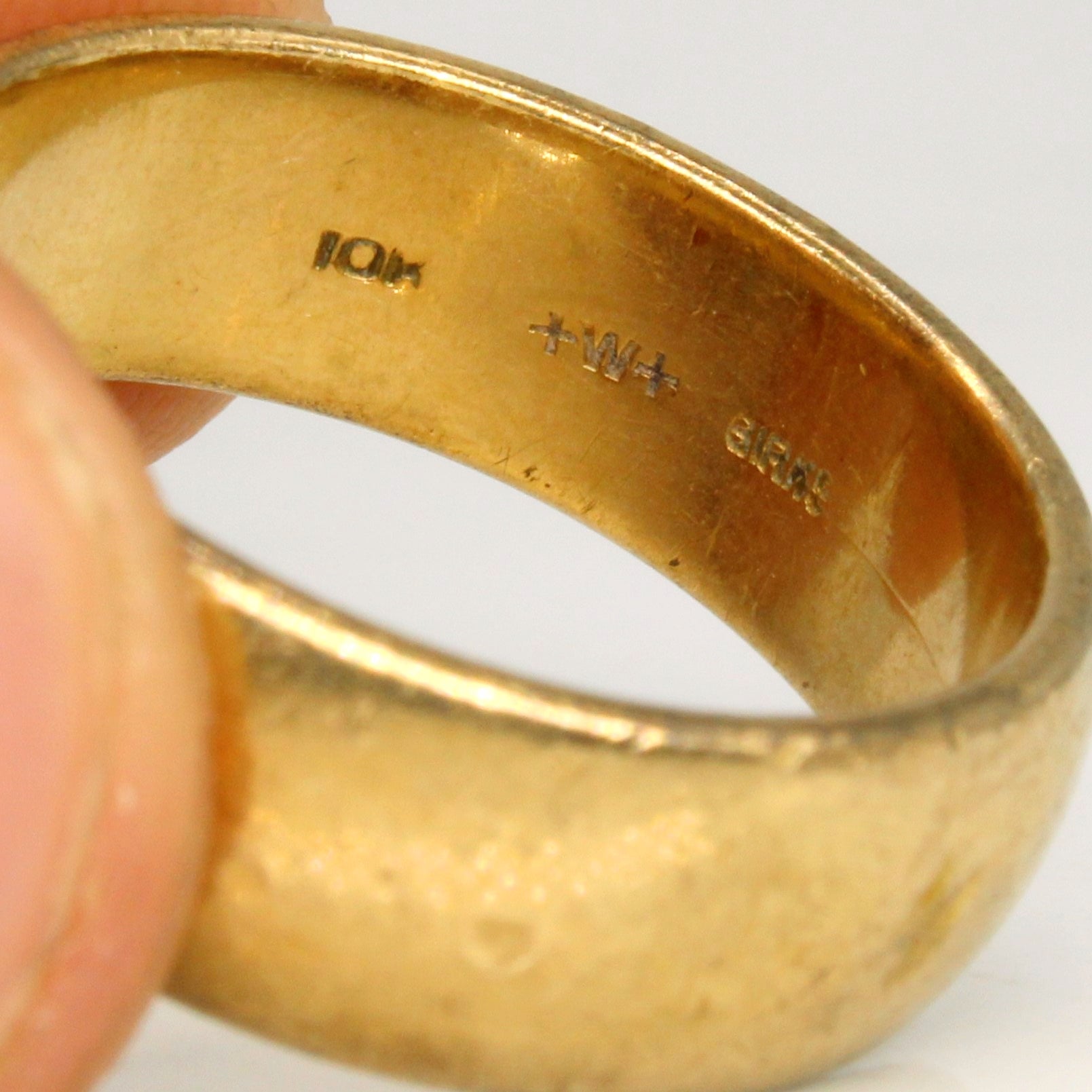 10k Yellow Gold Band | SZ 7.75 |