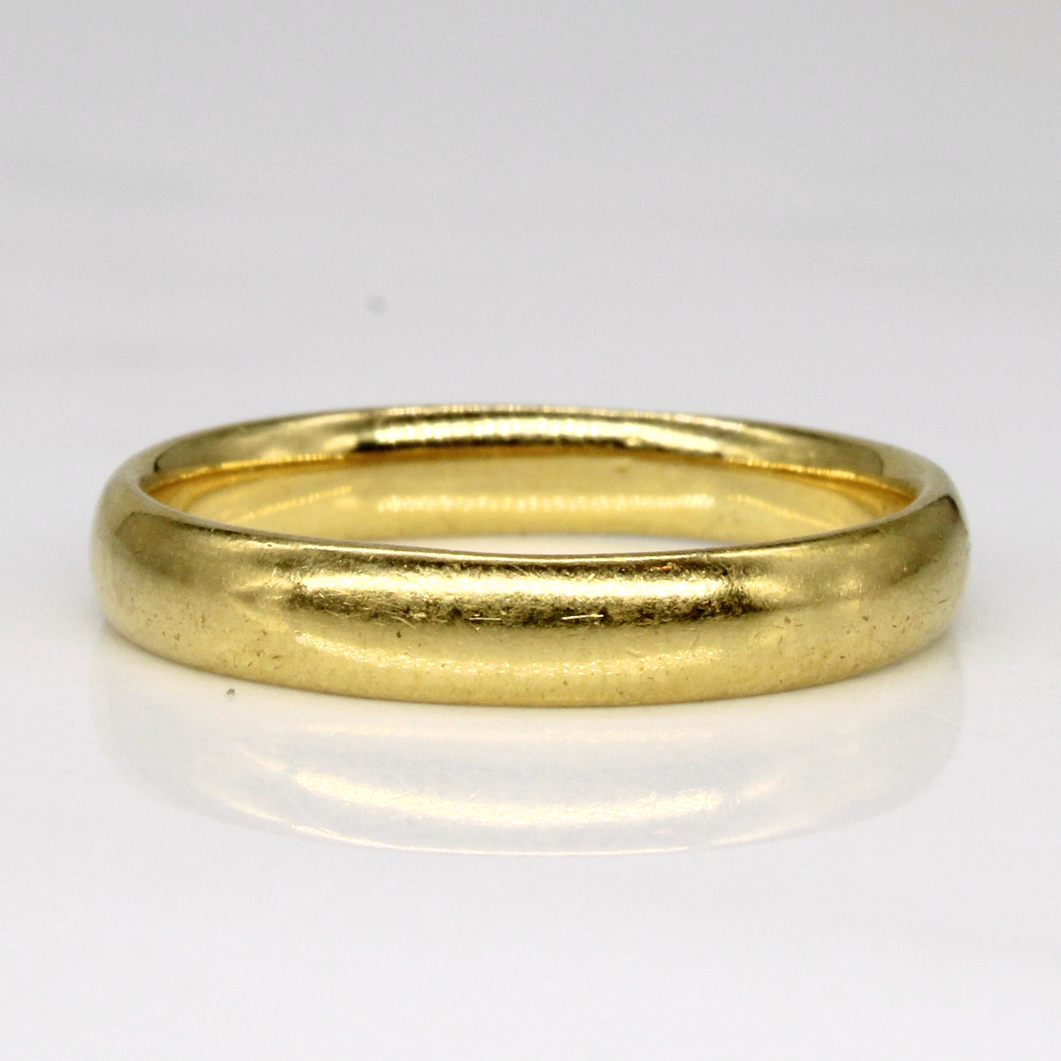 18k Yellow Gold Band | SZ 7.5 |
