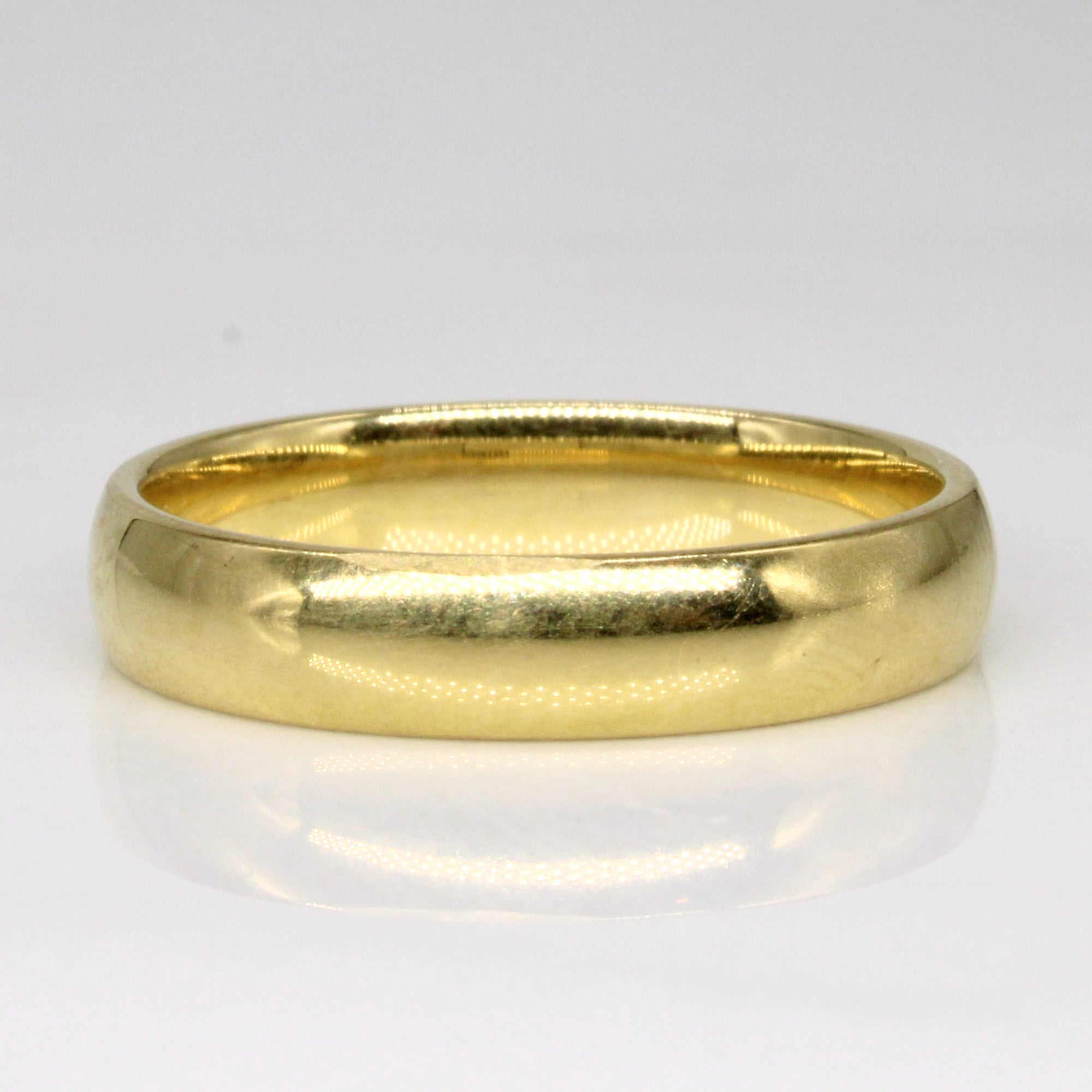 'Birks' 18k Yellow Gold Band | SZ 7.25 |