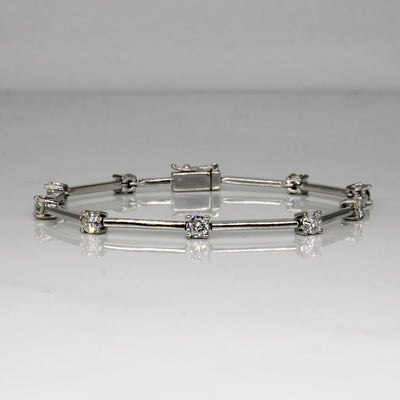 Diamond Link Bracelet | 1.30ctw | 7