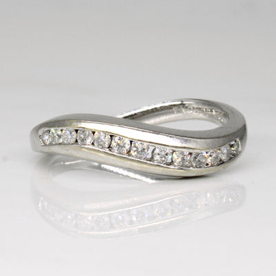 Diamond Waterfall Ring | 0.20ctw | SZ 6.5 |