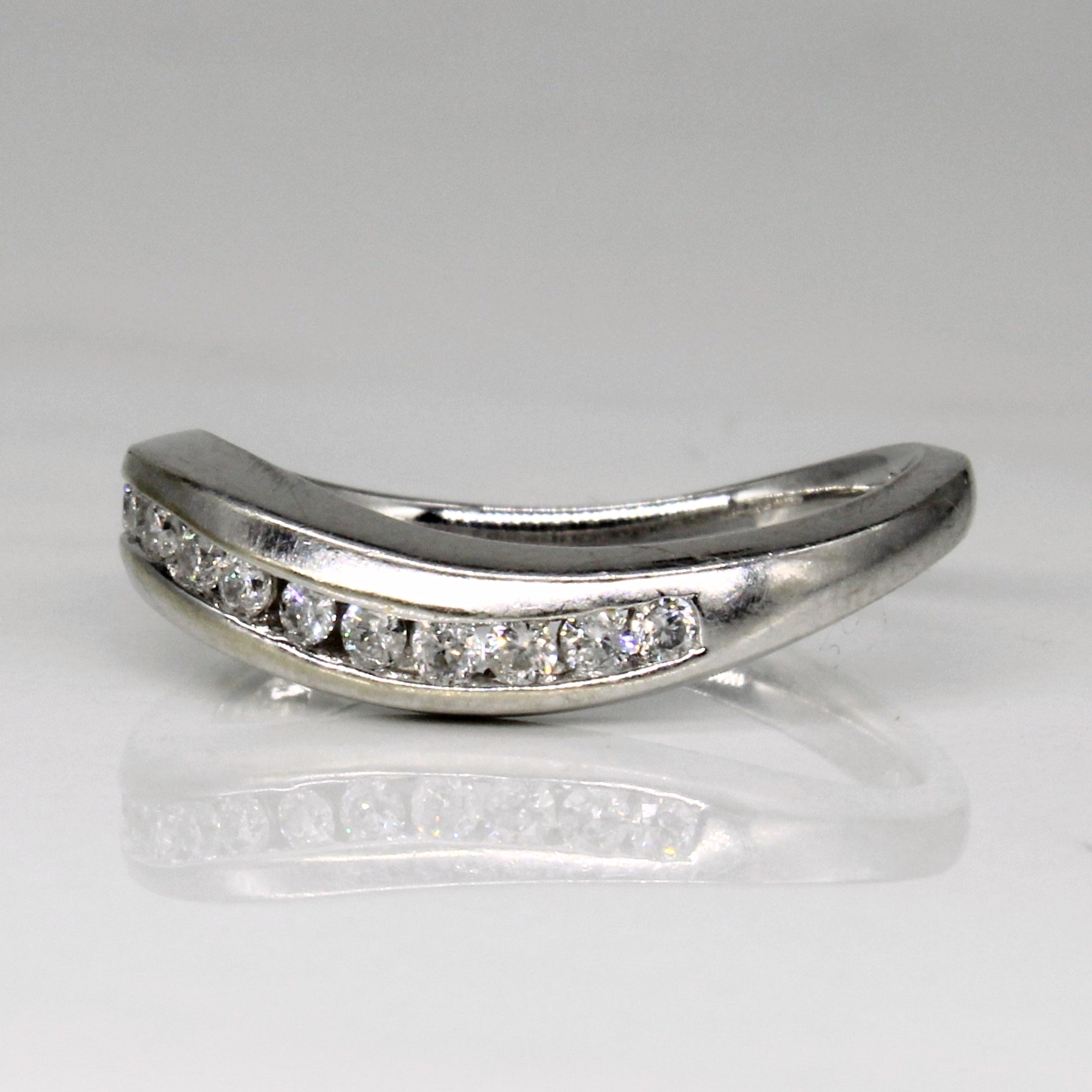 Diamond Waterfall Ring | 0.20ctw | SZ 6.5 |