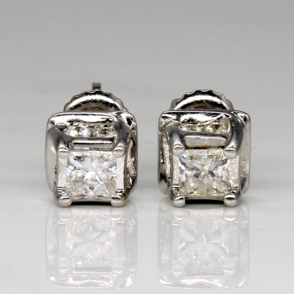 Diamond Stud Earrings | 0.82ctw |