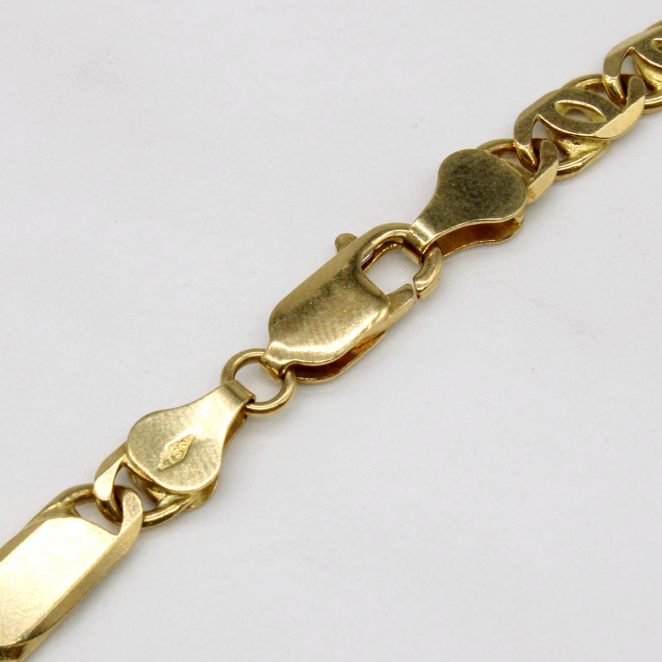 18k Yellow Gold Bracelet | 8.5" |