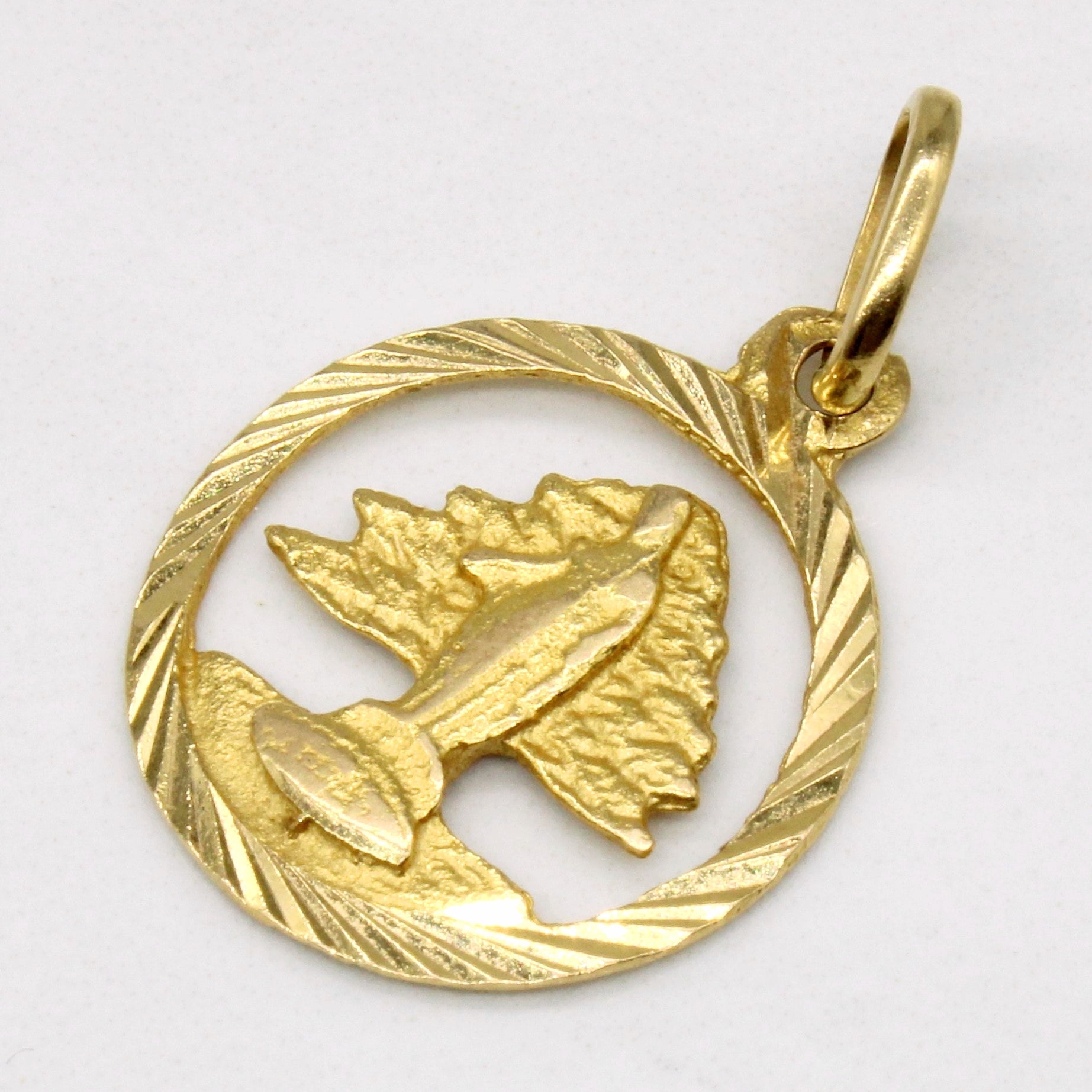 18k Yellow Gold Charm