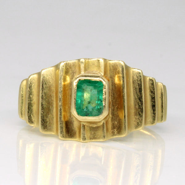Emerald Ring | 0.40ct | SZ 6.5 |