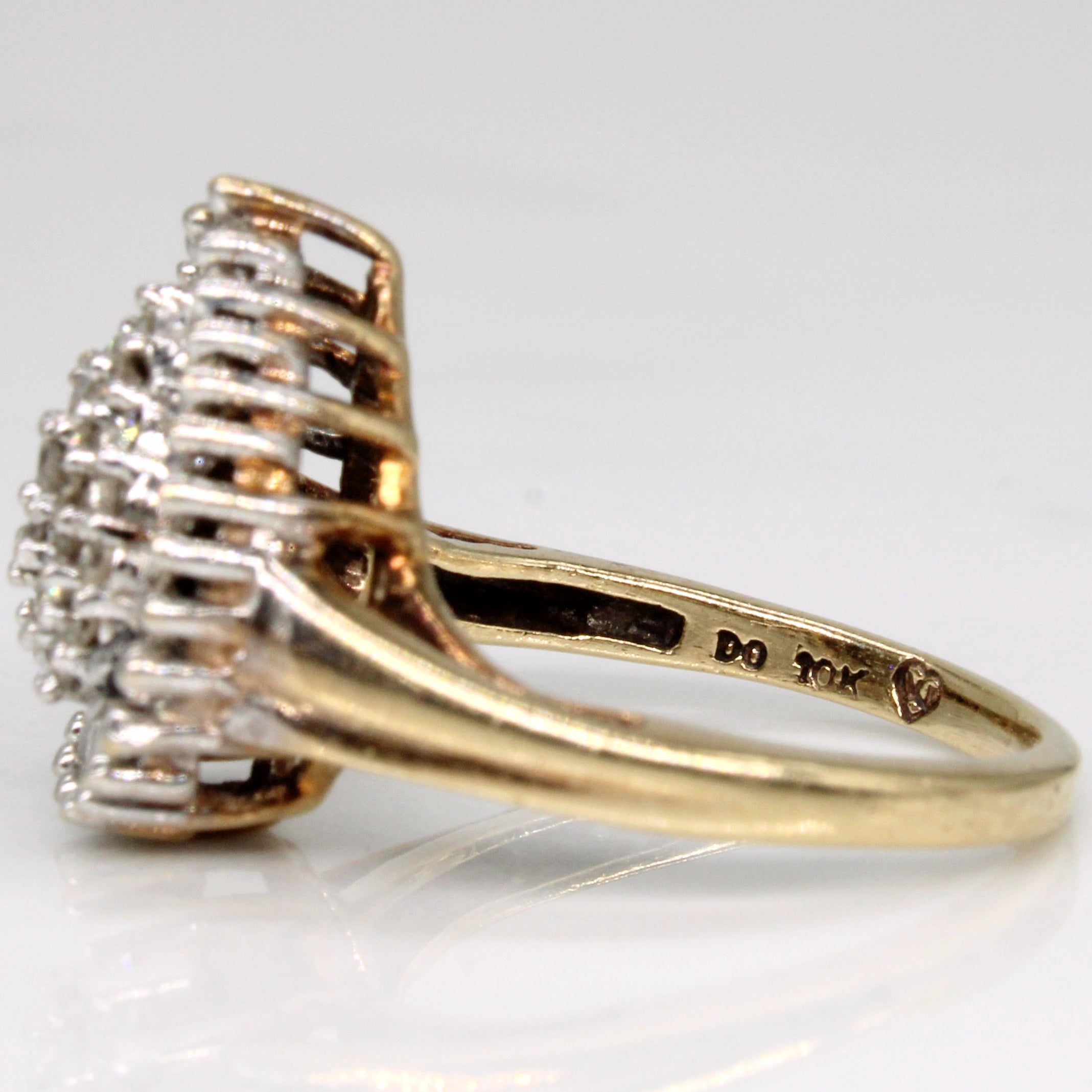 Diamond Cluster Ring | 0.30ctw | SZ 4 |