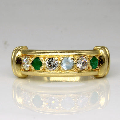 Multi Gem Ring | 0.57ctw | SZ 8.75 |