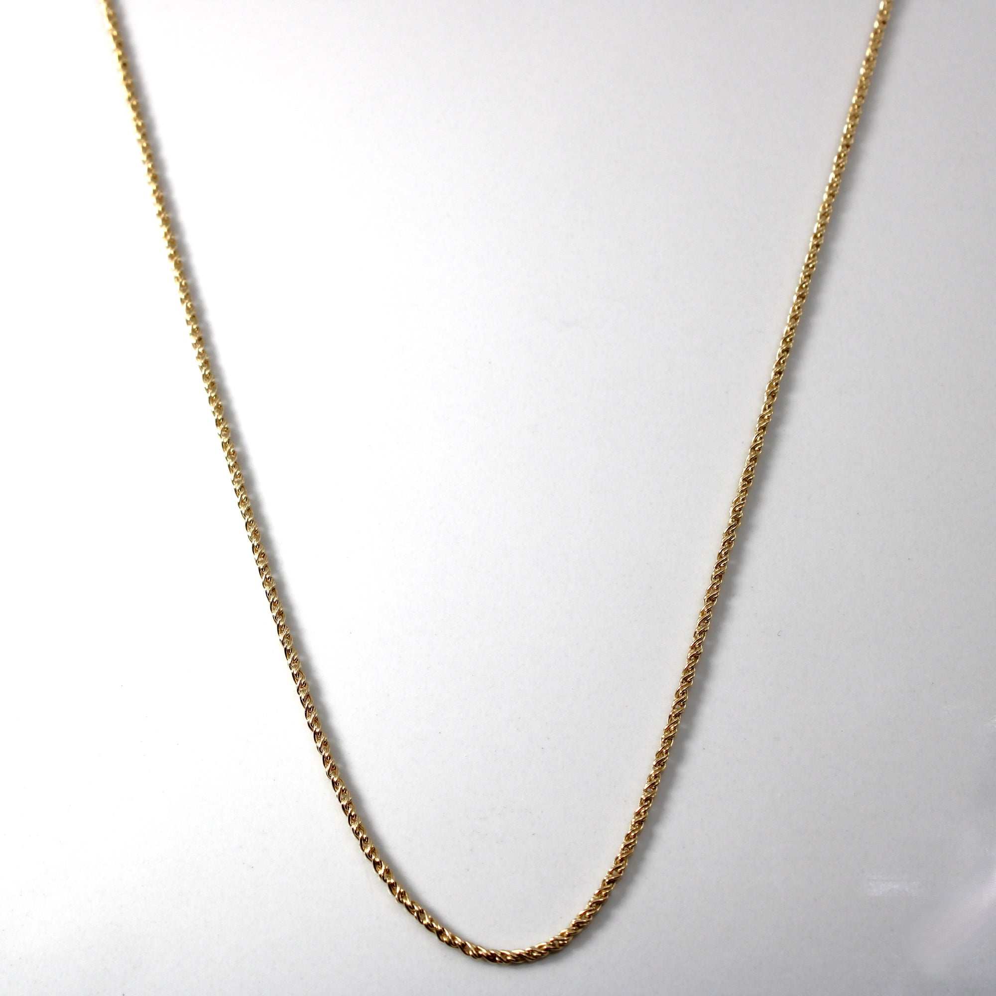 Yellow Gold Rope Chain | 15