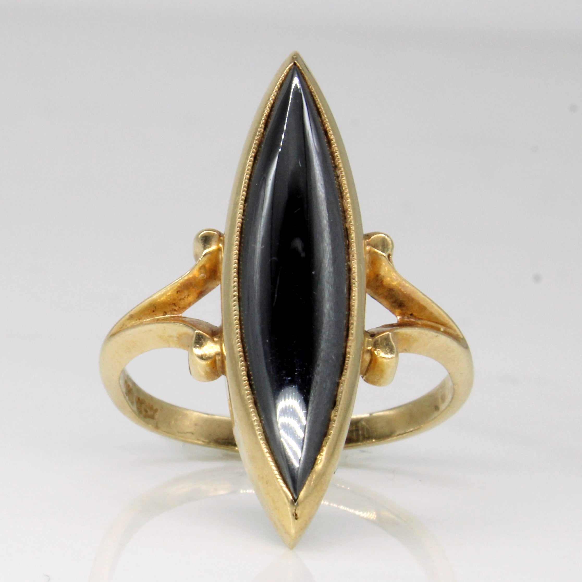 Hematite Cocktail Ring | 5.70ct | SZ 6.5 |