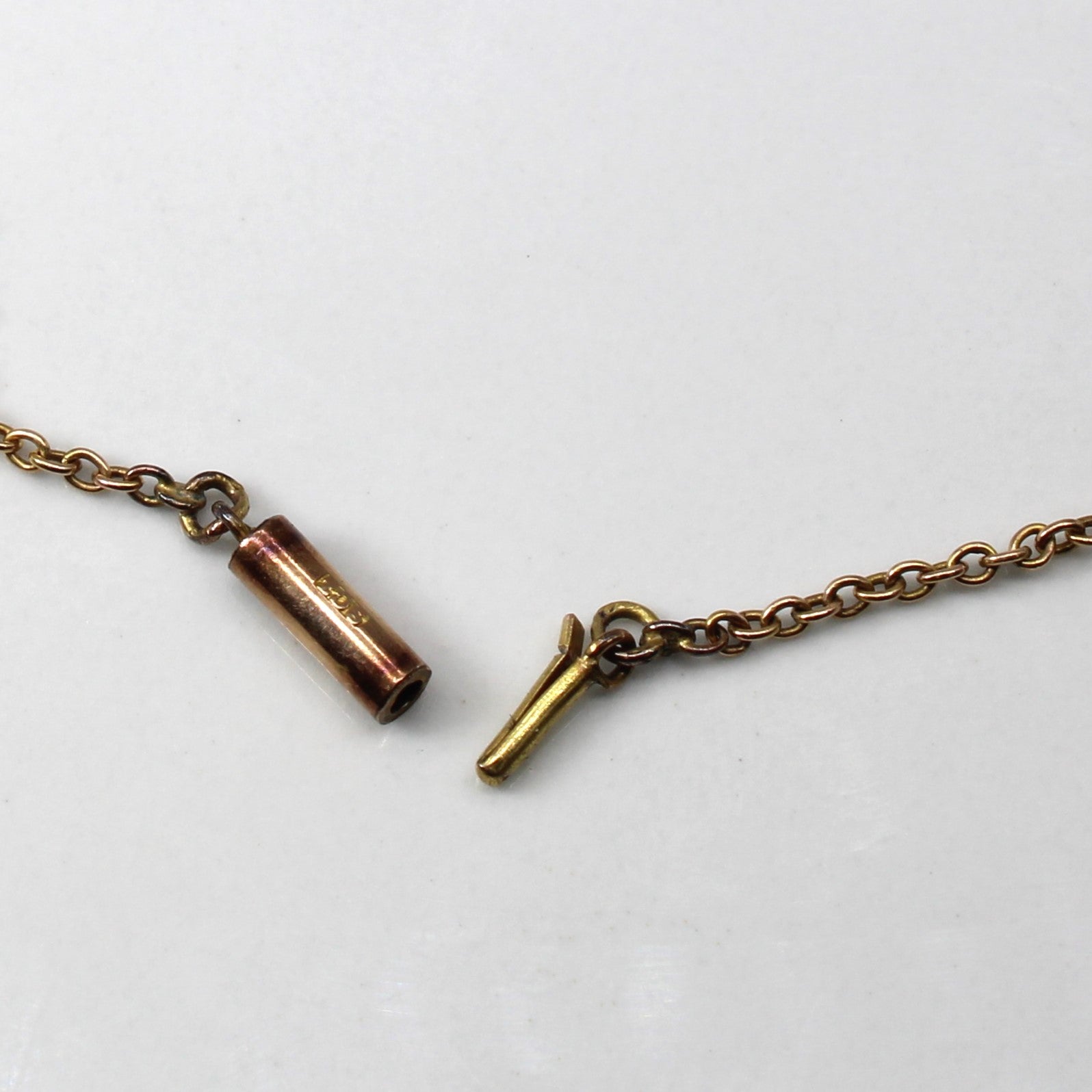9k Yellow Gold Rolo Link Chain | 16"|