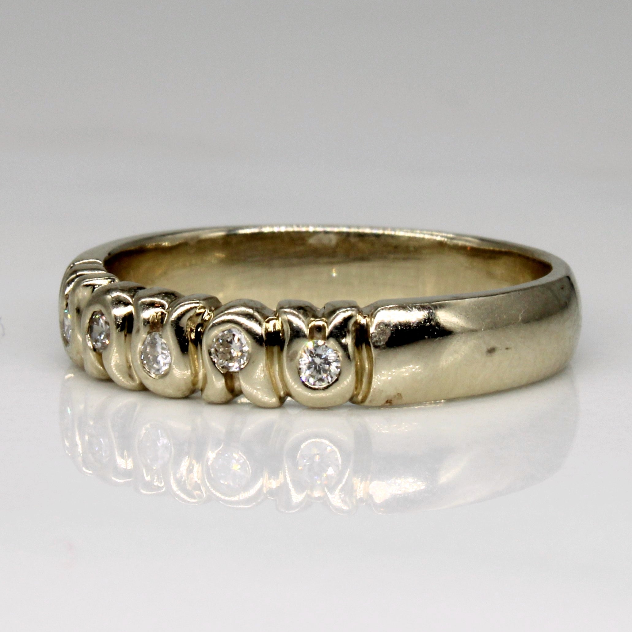 Five Stone Diamond Ring | 0.10ctw | SZ 8.5 |