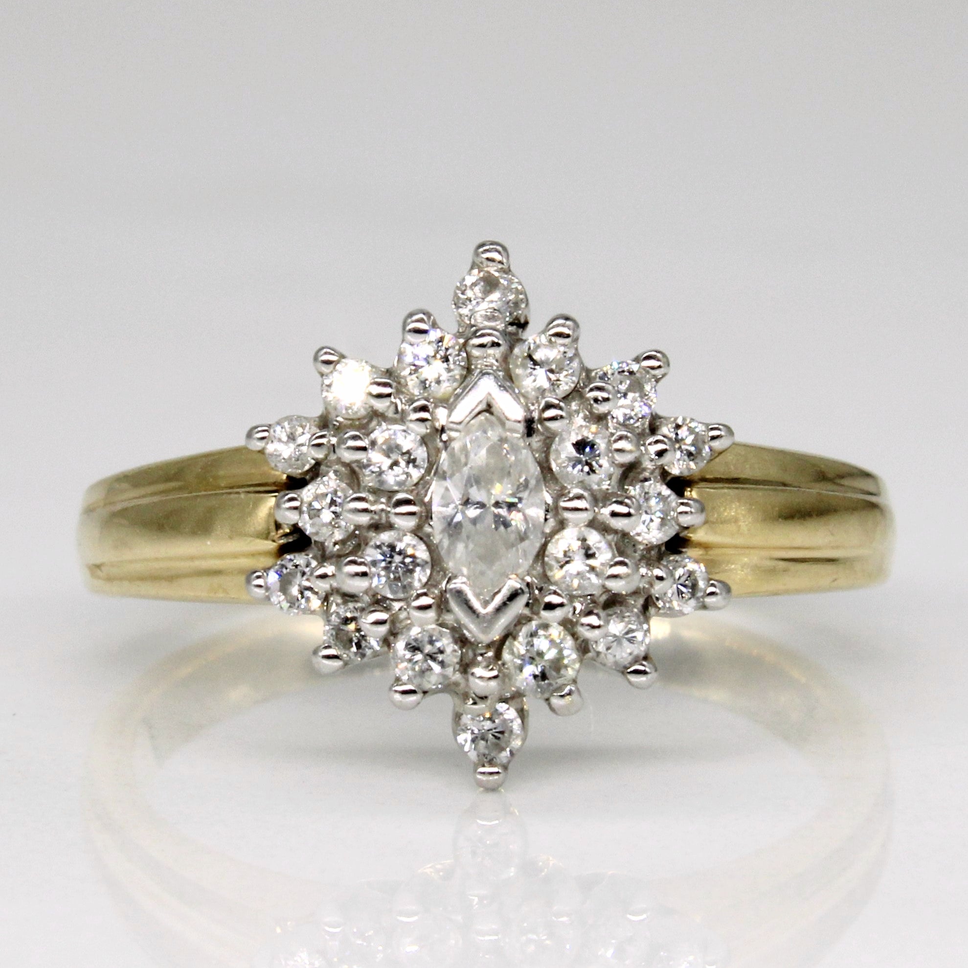 Diamond Cluster Ring | 0.28ctw | SZ 6.25 |