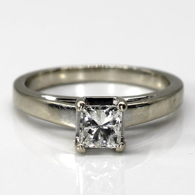 Solitaire Princess Diamond Ring | 0.45ct | SZ 5 |