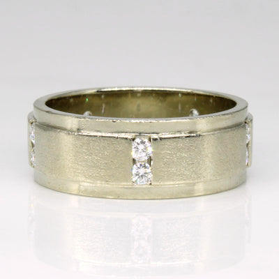 Channel Set Diamond Ring | 0.35ctw | SZ 8 |
