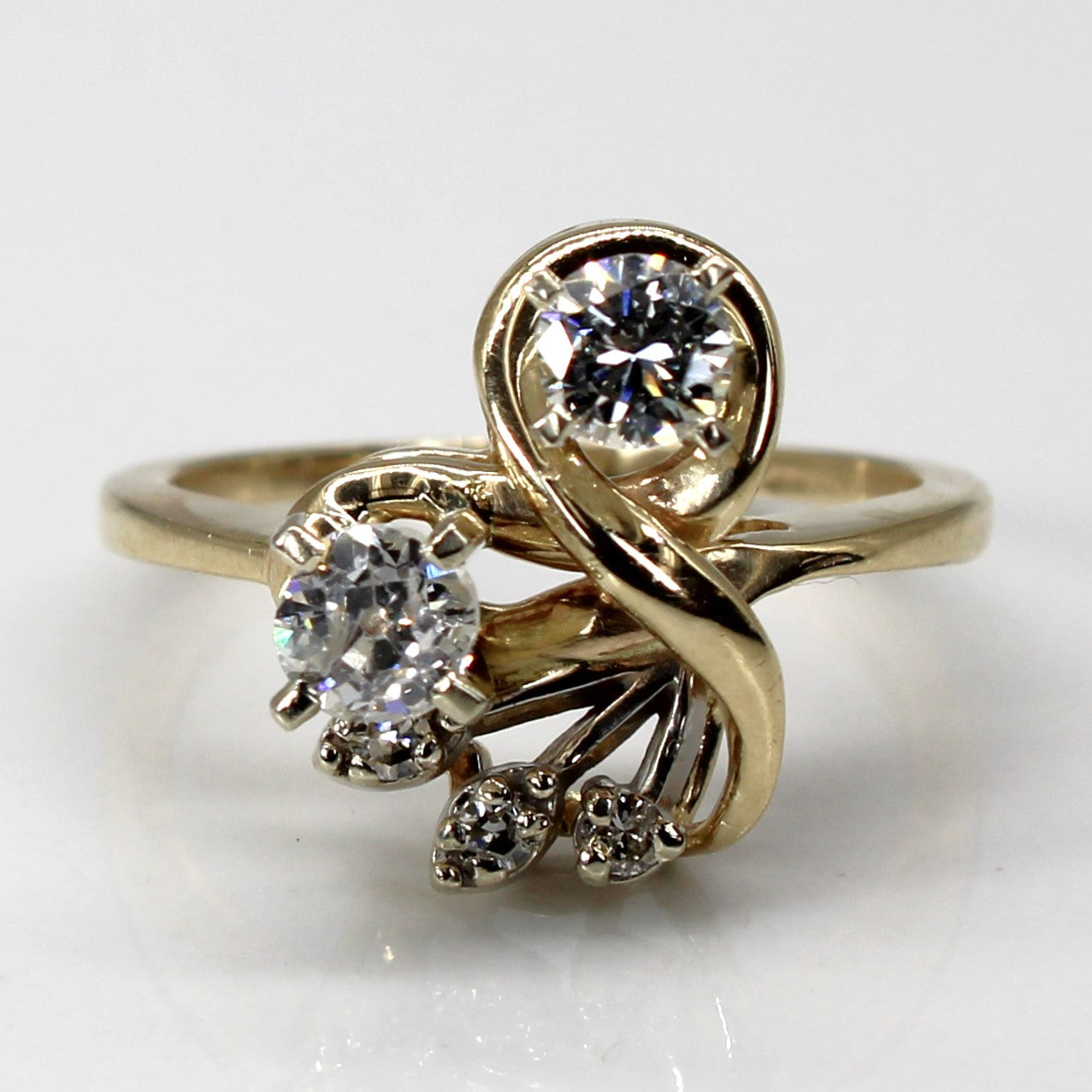 Bypass Diamond Ring | 0.52ctw | SZ 7 |