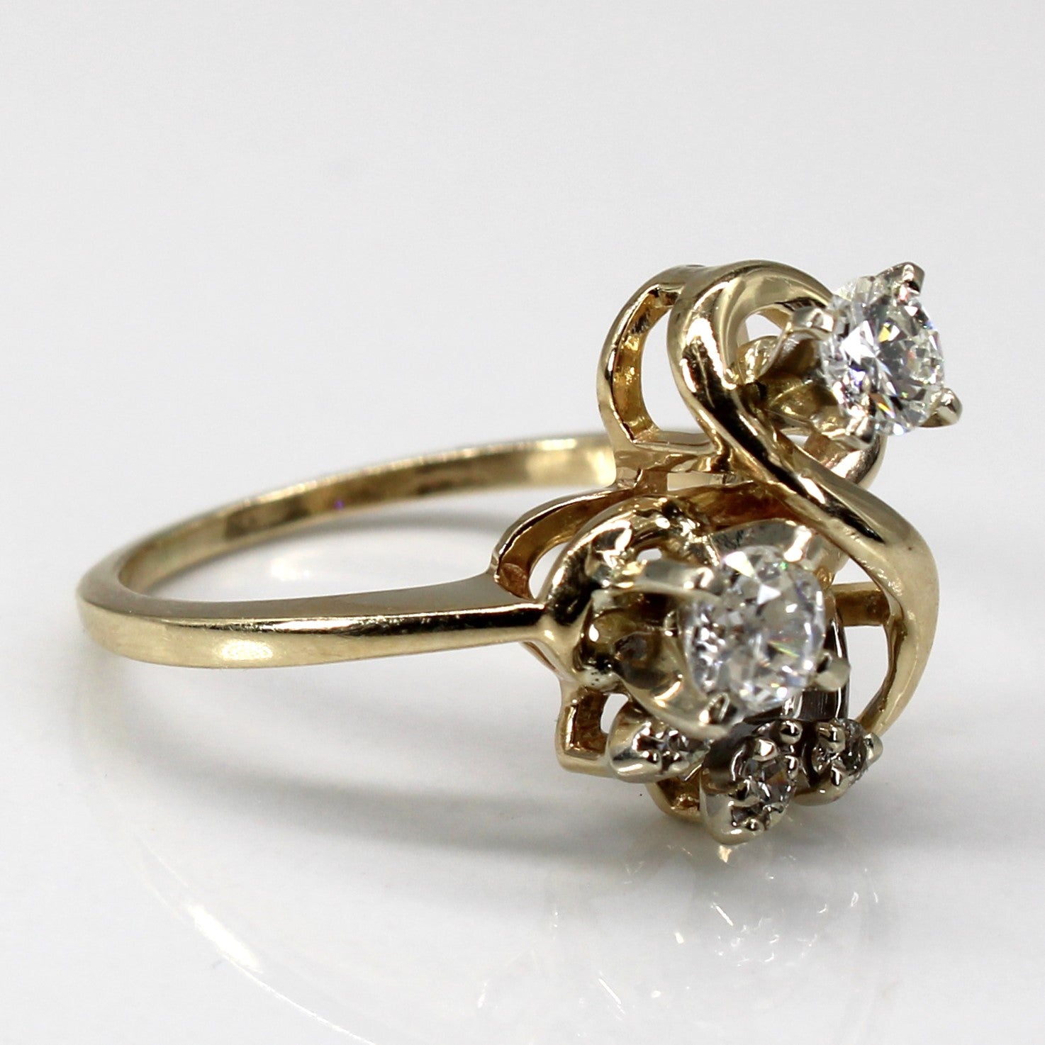 Bypass Diamond Ring | 0.52ctw | SZ 7 |