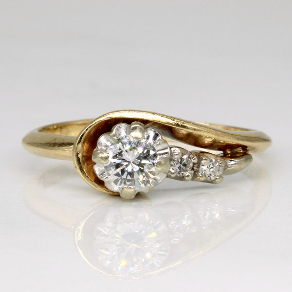 Diamond Cocktail Ring | 0.27ctw | SZ 6.5 |