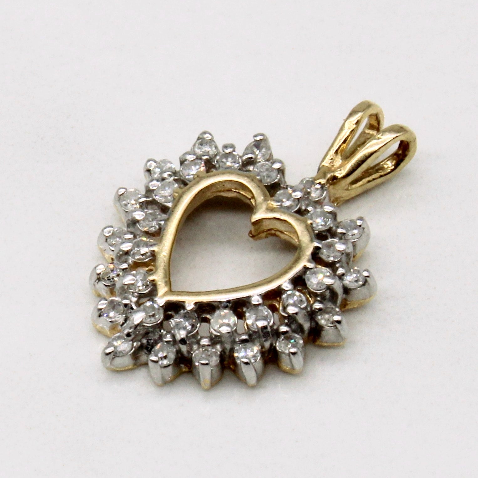 Diamond Heart Pendant | 0.17ctw |