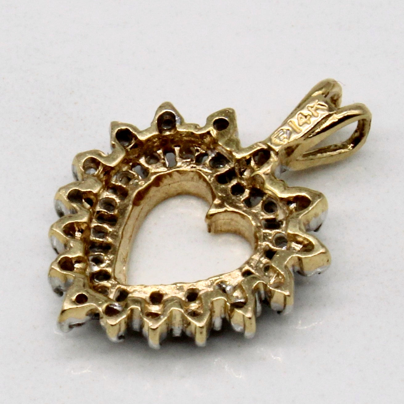 Diamond Heart Pendant | 0.17ctw |