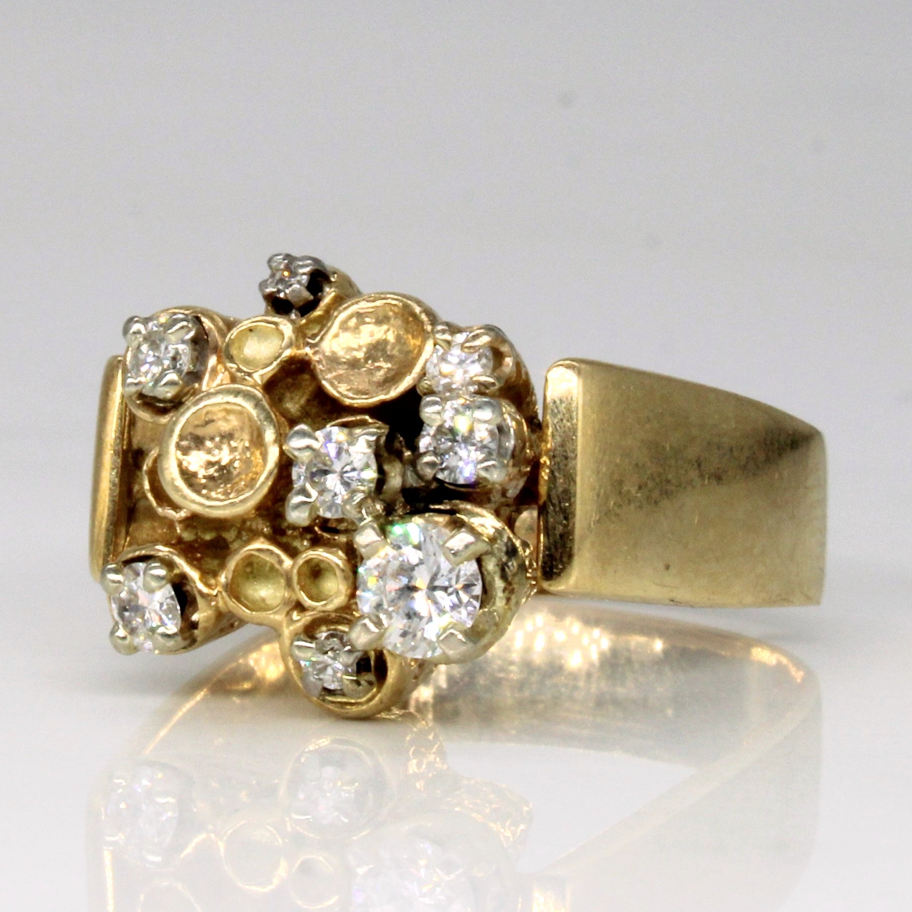 Abstract Diamond Ring | 0.47ctw | SZ 5.75 |
