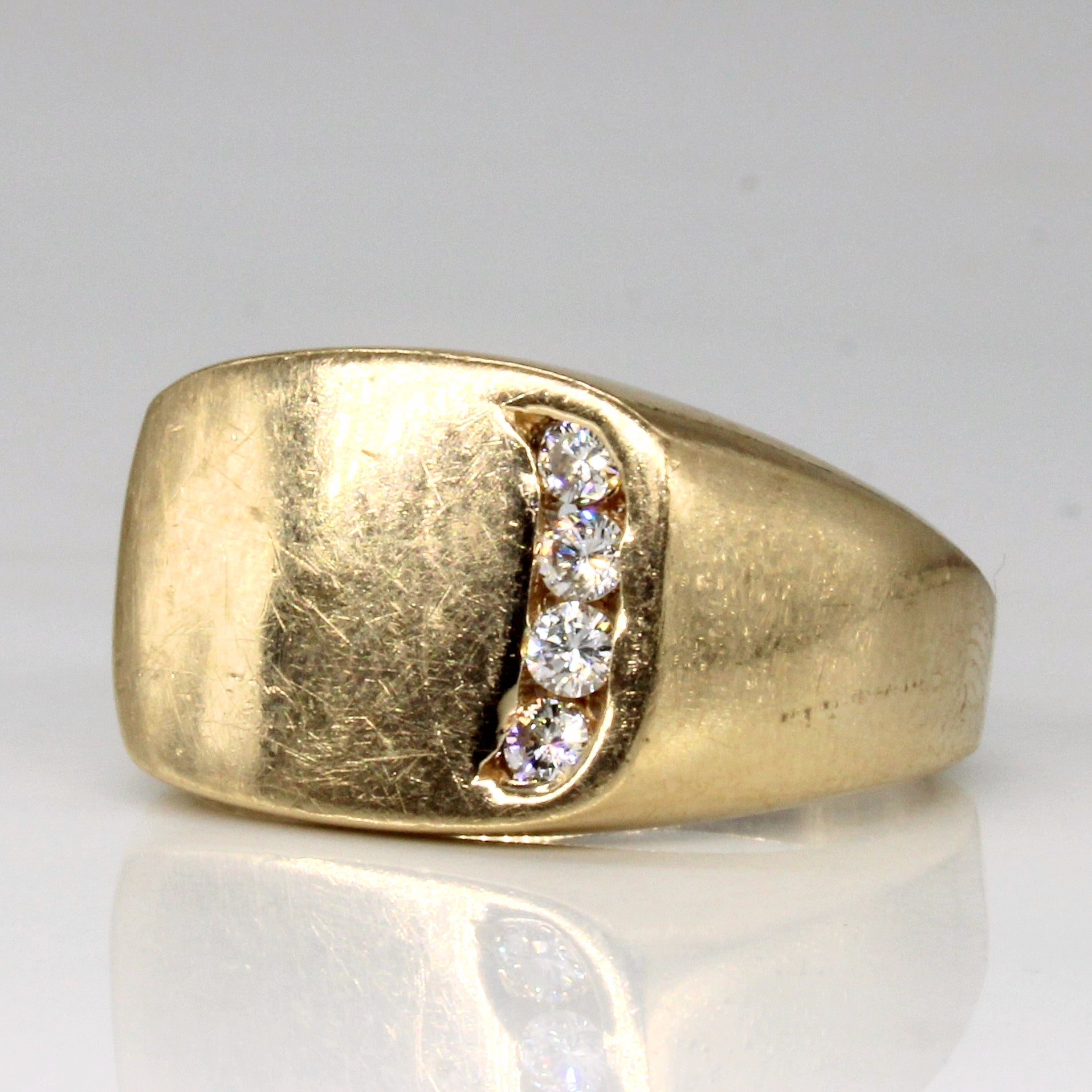 Channel Set Diamond Ring | 0.22ctw | SZ 9.25 |