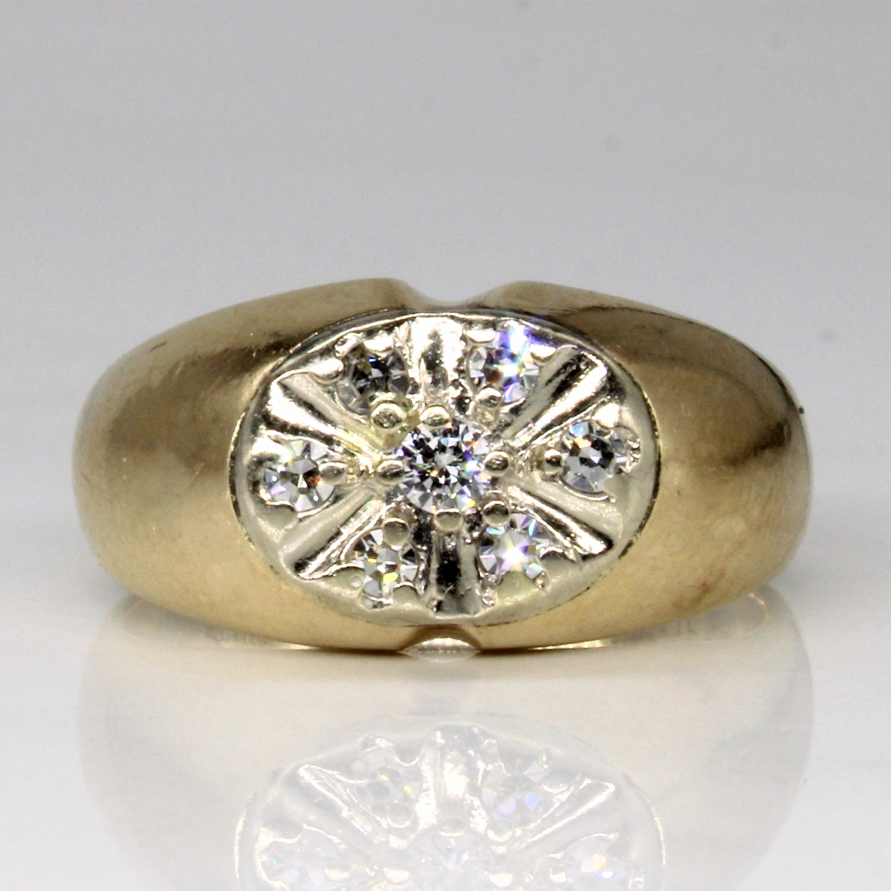 Diamond Cluster Ring | 0.26ctw | SZ 8.75 |