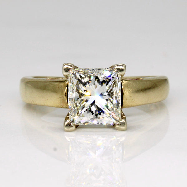 Princess Cut Diamond Engagement Ring | 1.67ct | SZ 5 |