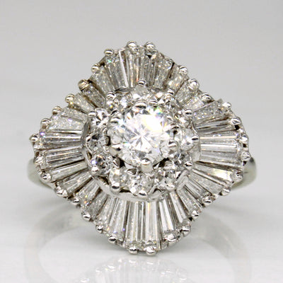 Diamond Engagement Ring | 1.08ctw | SZ 4.75 |