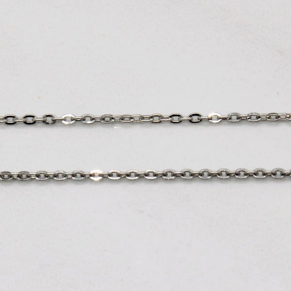 Diamond Pave Heart Pendant & Necklace | 0.12ctw | 18