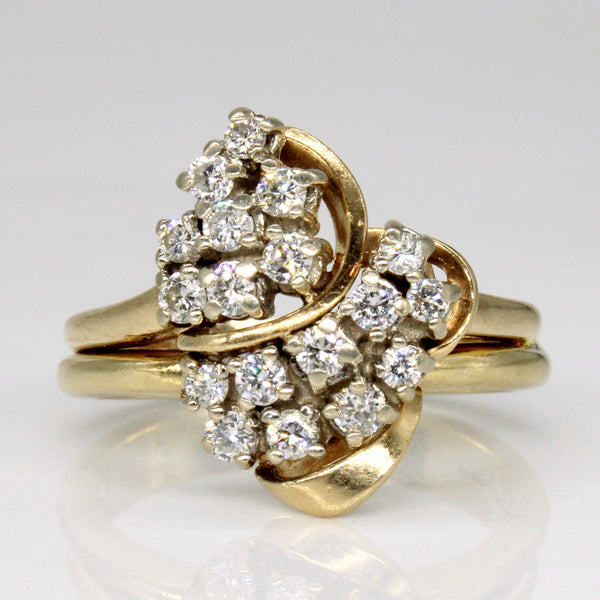 Diamond Cocktail Ring | 0.40ctw | SZ 7 |