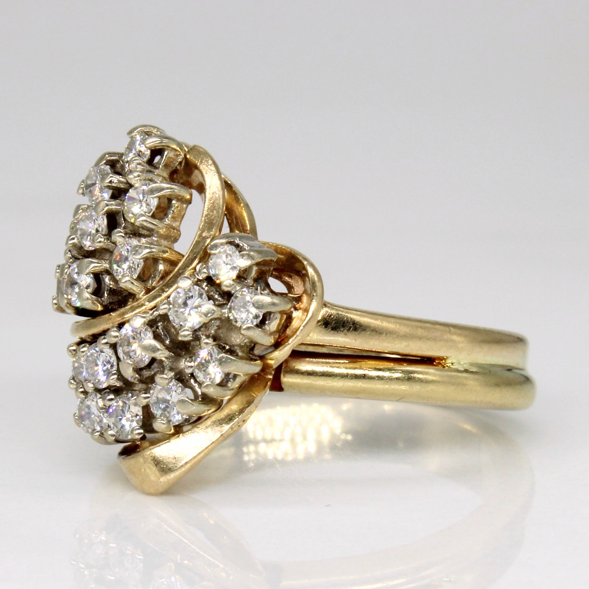 Diamond Cocktail Ring | 0.40ctw | SZ 7 |