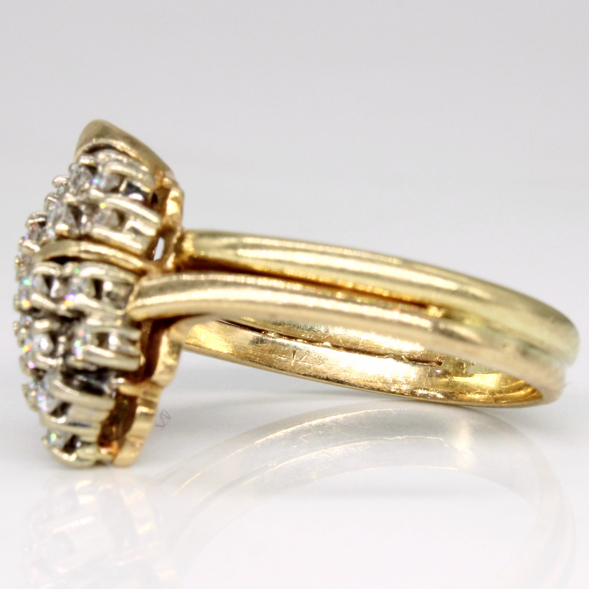 Diamond Cocktail Ring | 0.40ctw | SZ 7 |